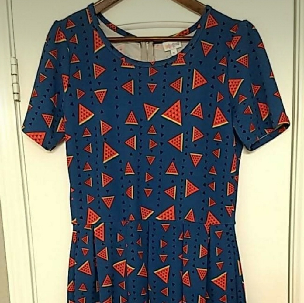 Lularoe Amelia Watermelon Print XL